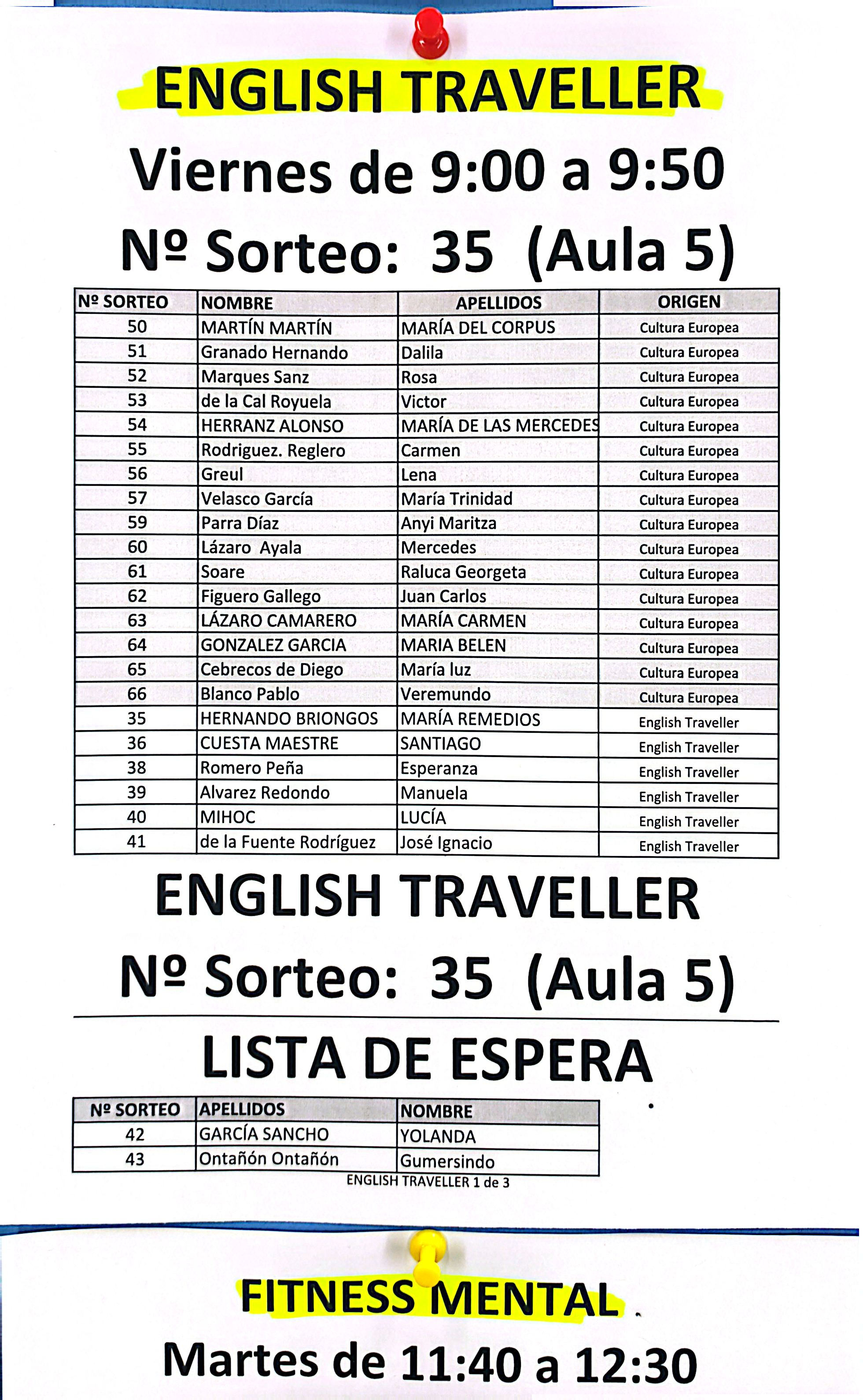 ENGLISH TRAVELLER